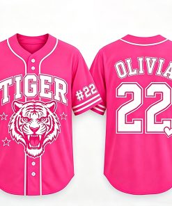 Personalized Mascot Name Number Star Baseball Jersey