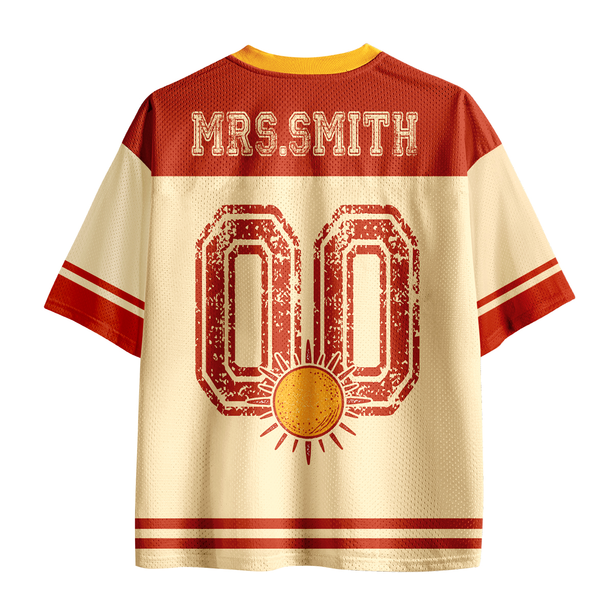 Personalized Four Seasons Weather Jersey Collection Teacher Mesh Jersey - Image 4