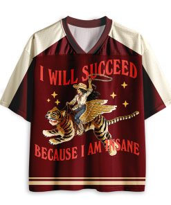Personalized Name Number Western Winged Tiger Cowgirl Graphic Color Block Teacher Mesh Jersey