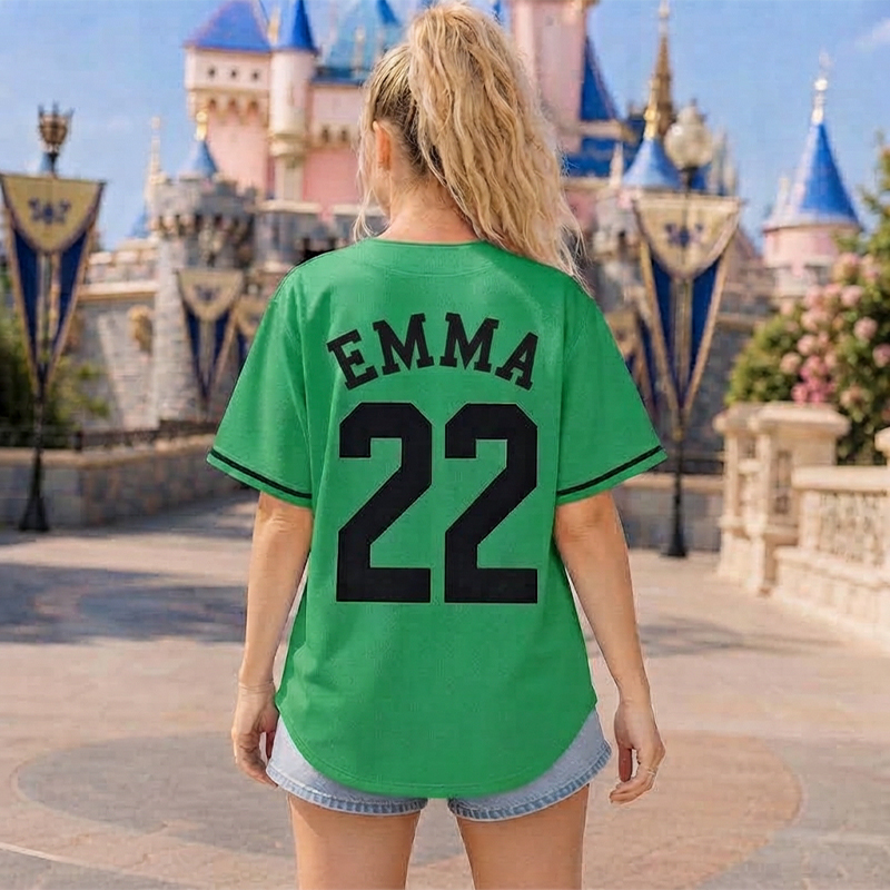 Personalized Very Hungry Caterpillar Baseball Jersey - Image 2