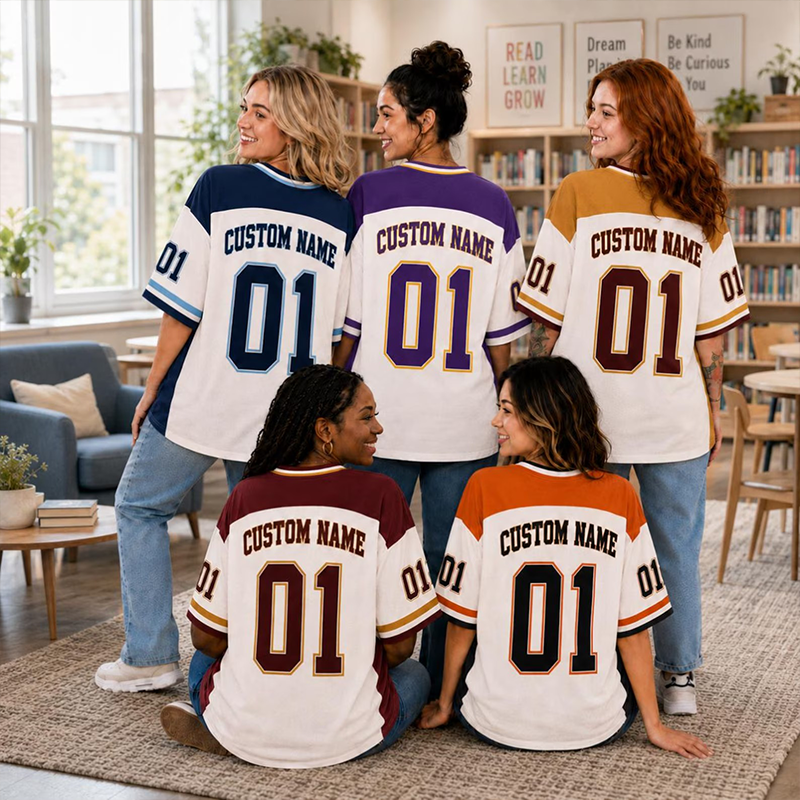 Personalized Mascot Name And Number Teacher Mesh Jersey - Image 4