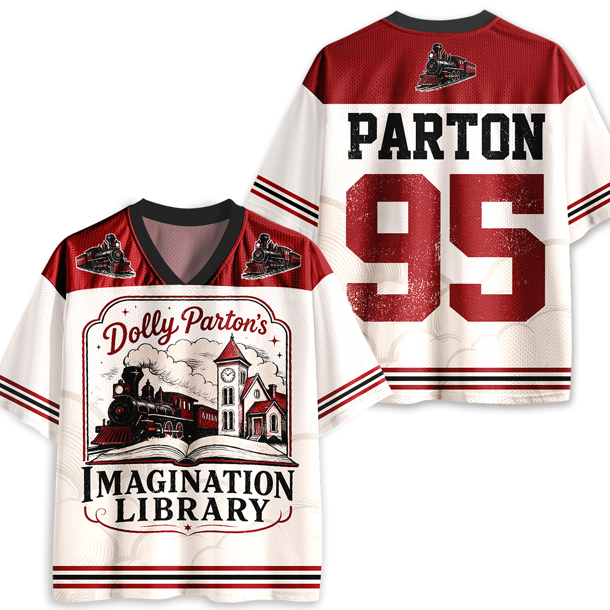 Dolly 's Imagination Library Teacher Mesh Jersey