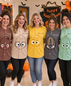 Personalized Name Potatoes Seeds Eggs Teacher Baseball Jersey